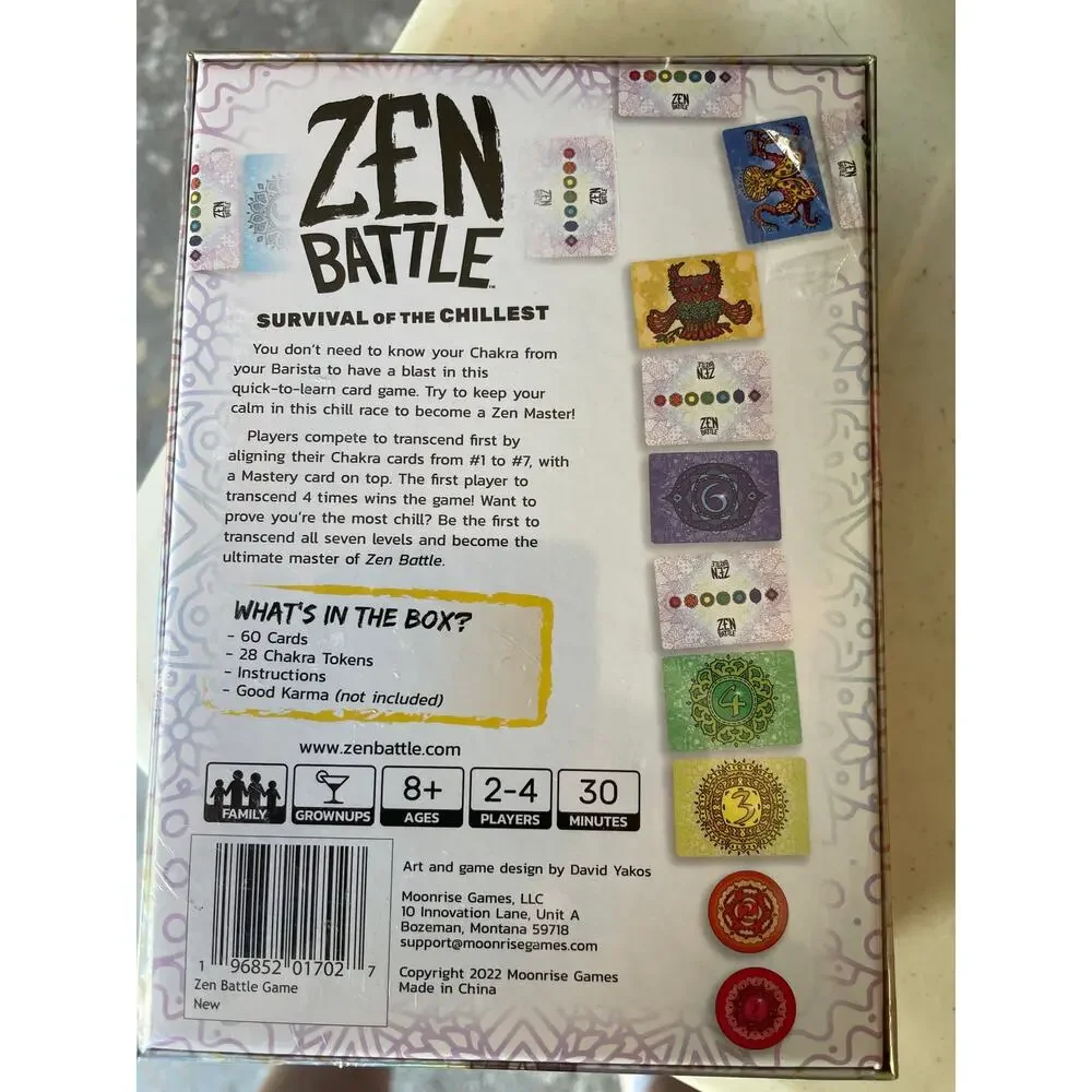 ZEN Battle Survival of the Chillest Card Game